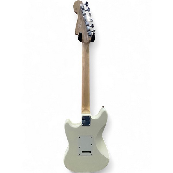 Used Squier Cyclone Olympic Pearl Solid Body Electric Guitar