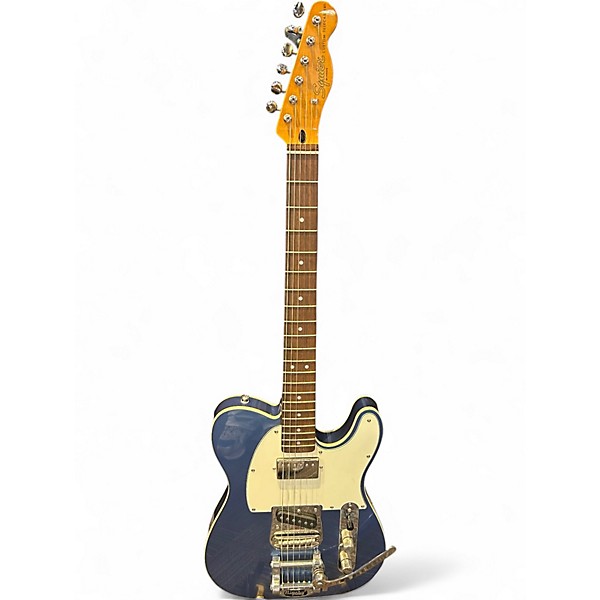 Used Fender Classic Vibe Custom Telecaster Lake Placid Blue Solid Body Electric Guitar