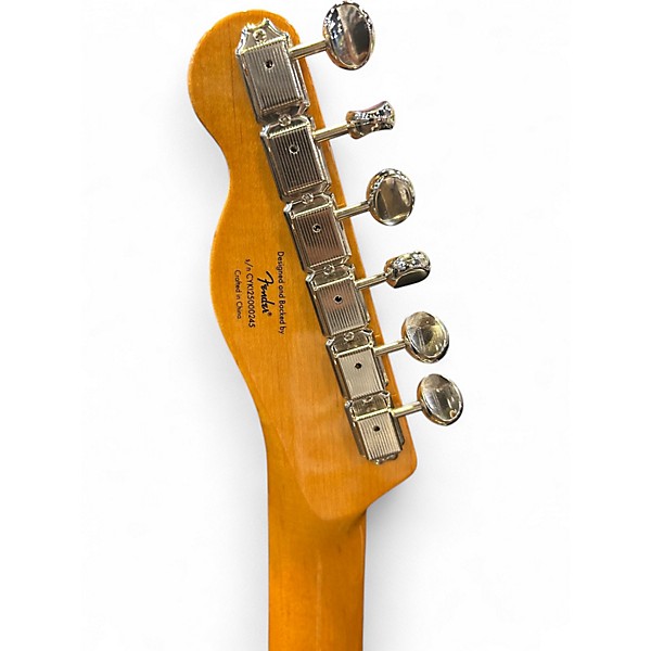 Used Fender Classic Vibe Custom Telecaster Lake Placid Blue Solid Body Electric Guitar