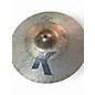 Used Zildjian 14.25in K CUSTOM HYBRID HI-HAT PAIR TOP BOTTOM Cymbal thumbnail