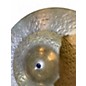 Used Zildjian 14.25in K CUSTOM HYBRID HI-HAT PAIR TOP BOTTOM Cymbal