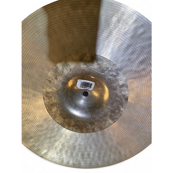 Used Zildjian 14.25in K CUSTOM HYBRID HI-HAT PAIR TOP BOTTOM Cymbal