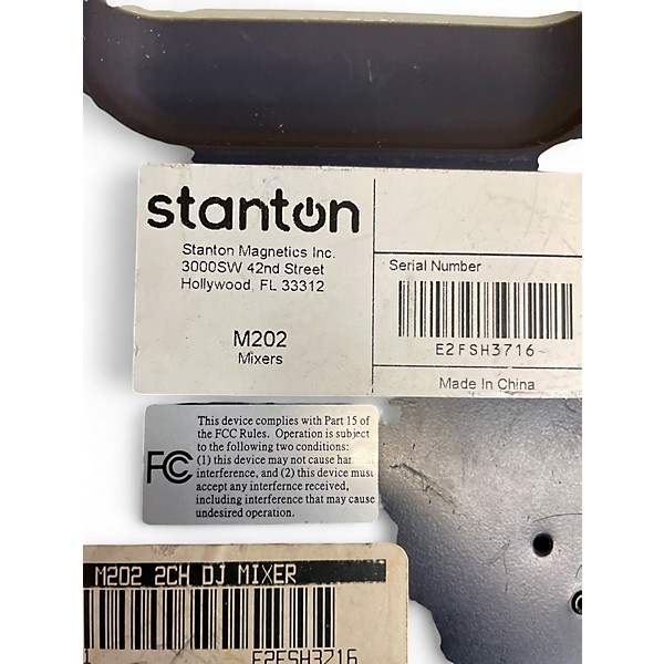 Used Stanton M202 DJ Mixer