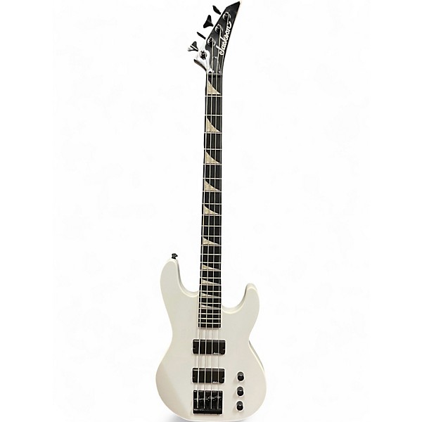 Used Jackson JS2 Concert Olympic White Electric Bass Guitar