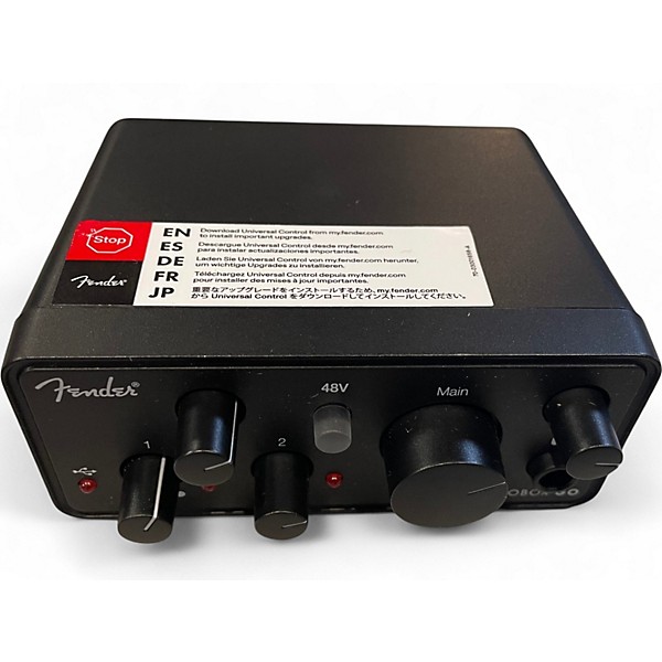 Used Fender Audiobox Go Audio Interface