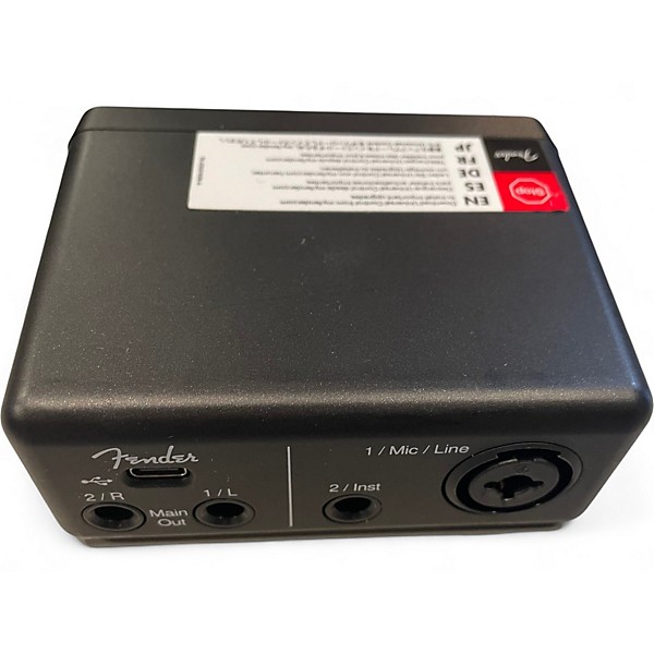 Used Fender Audiobox Go Audio Interface