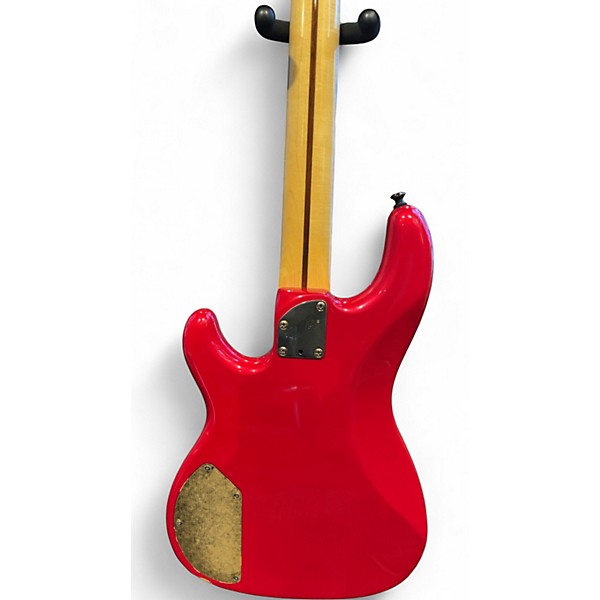 Used Fender Precision Bass Lyte Red Electric Bass Guitar