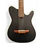 Used Ibanez TOD10NTKF Black Classical Acoustic Electric Guitar