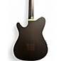 Used Ibanez TOD10NTKF Black Classical Acoustic Electric Guitar