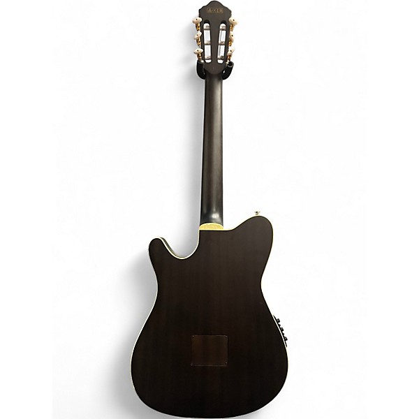 Used Ibanez TOD10NTKF Black Classical Acoustic Electric Guitar