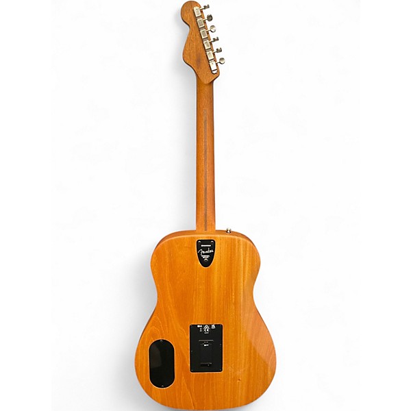 Used 2024 Fender Highway Dreadnought Natural Acoustic Electric Guitar