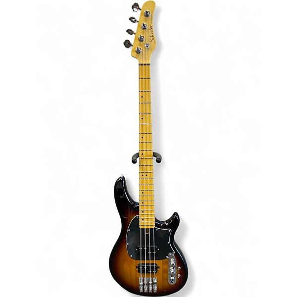 Used Schecter Guitar Research Diamond Research CV4 3 Color Sunburst Electric Bass Guitar