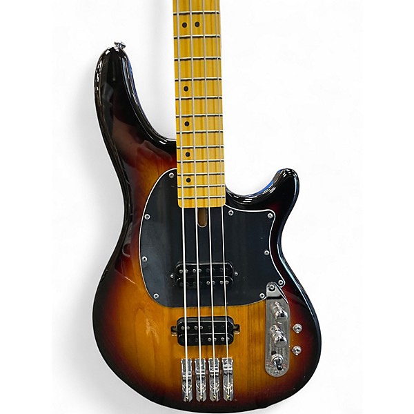 Used Schecter Guitar Research Diamond Research CV4 3 Color Sunburst Electric Bass Guitar