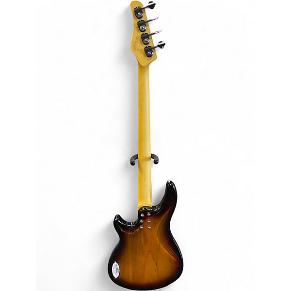 Used Schecter Guitar Research Diamond Research CV4 3 Color Sunburst Electric Bass Guitar