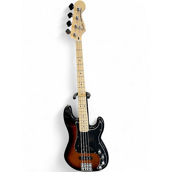 Used 2021 Fender Deluxe Active Precision Bass special 2 Tone Sunburst Electric Bass Guitar