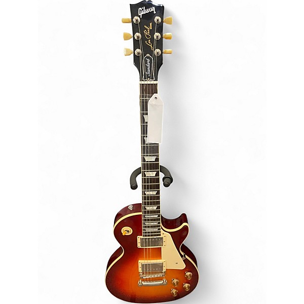 Used Gibson Les Paul Standard Cherry Sunburst Solid Body Electric Guitar