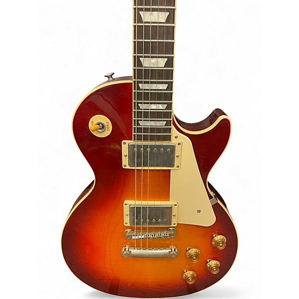 Used Gibson Les Paul Standard Cherry Sunburst Solid Body Electric Guitar