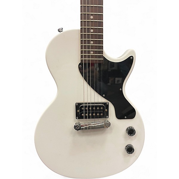 Used Epiphone Les Paul Junior Alpine White Solid Body Electric Guitar