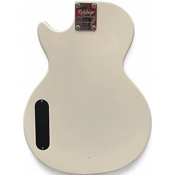 Used Epiphone Les Paul Junior Alpine White Solid Body Electric Guitar