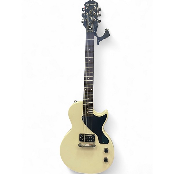 Used Epiphone Les Paul Junior Alpine White Solid Body Electric Guitar