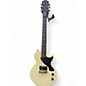 Used Epiphone Les Paul Junior Alpine White Solid Body Electric Guitar