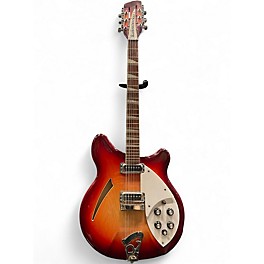 Used Rickenbacker 360/12 3 Color Sunburst Hollow Body Electric Guitar