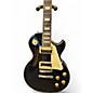 Used Gibson Les Paul Classic Black Solid Body Electric Guitar