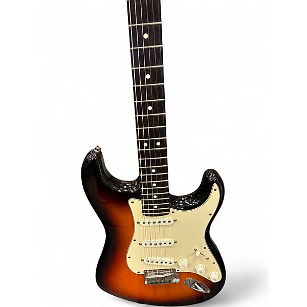 Used Fender American Standard Stratocaster 2 Color Sunburst Solid Body Electric Guitar