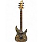 Used Schecter Guitar Research OMEN ELITE 6 Trans Charcoal Solid Body Electric Guitar thumbnail