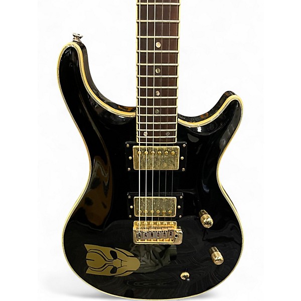 Used Vintage vrs100 Black Solid Body Electric Guitar