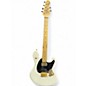 Used Sterling by Music Man JARED DINES ARIST SERIES STING RAY Olympic White Solid Body Electric Guitar thumbnail