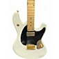 Used Sterling by Music Man JARED DINES ARIST SERIES STING RAY Olympic White Solid Body Electric Guitar