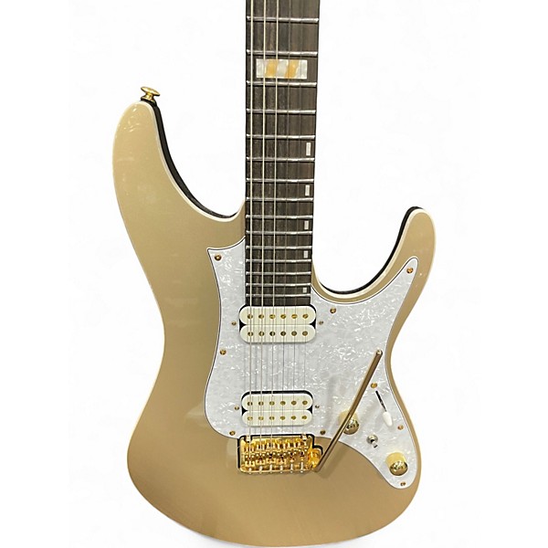 Used Ibanez SCOTT LEPAGE SIGNATURE KRYS10 Metallic Gold Solid Body Electric Guitar