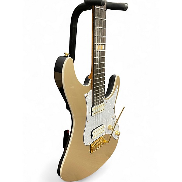 Used Ibanez SCOTT LEPAGE SIGNATURE KRYS10 Metallic Gold Solid Body Electric Guitar