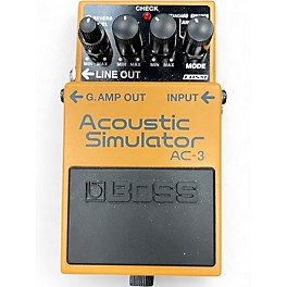 Used BOSS AC3 Acoustic Simulator Effect Pedal