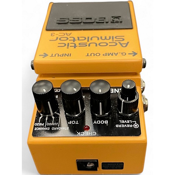 Used BOSS AC3 Acoustic Simulator Effect Pedal