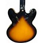 Used Epiphone ES335 Pro 2 Tone Sunburst Hollow Body Electric Guitar