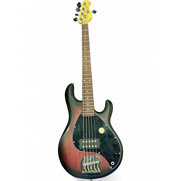 Used Sterling by Music Man Ray5 5 String Ruby Electric Bass Guitar