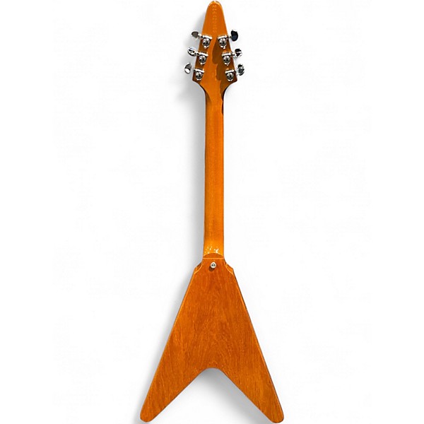 Used Gibson FLYING V Antique Natural Solid Body Electric Guitar