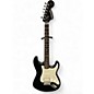 Used Starcaster by Fender Stratocaster Black Solid Body Electric Guitar thumbnail