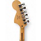Used Starcaster by Fender Stratocaster Black Solid Body Electric Guitar