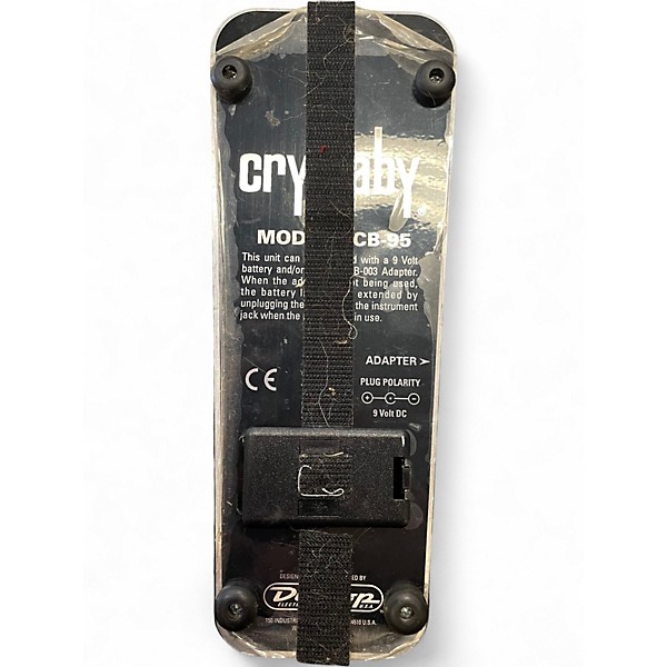 Used Dunlop 95Q Cry Baby Wah Effect Pedal