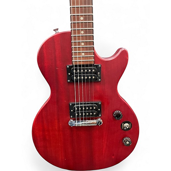 Used Epiphone Les Paul Special Vintage Edition Worn Cherry Solid Body Electric Guitar