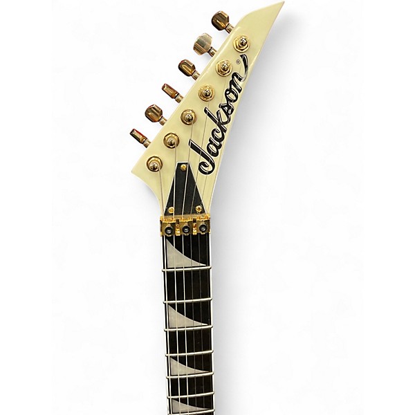 Used Jackson Pro Rhoads RR3 Antique Ivory Solid Body Electric Guitar