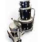 Used Rogers 5 Piece 4 PEICE Black Drum Kit thumbnail