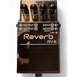 Used BOSS RV6 Digital Reverb Effect Pedal