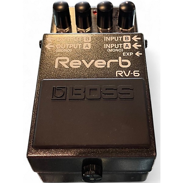 Used BOSS RV6 Digital Reverb Effect Pedal