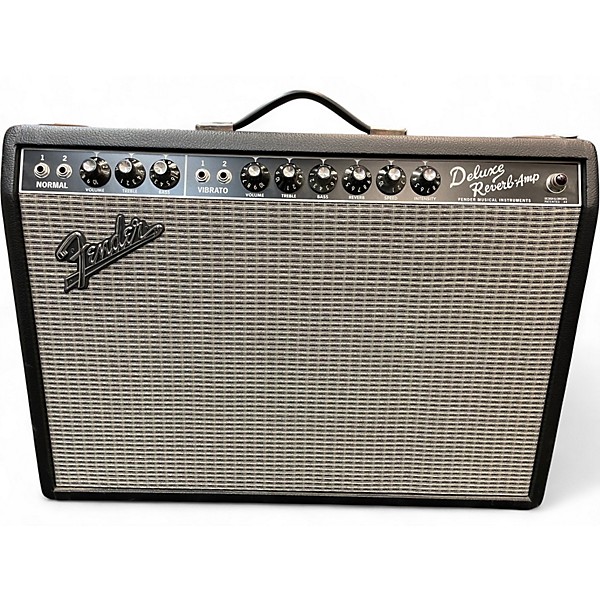 Used Fender 1965 Reissue Deluxe Reverb 22W Tube Guitar Combo Amp