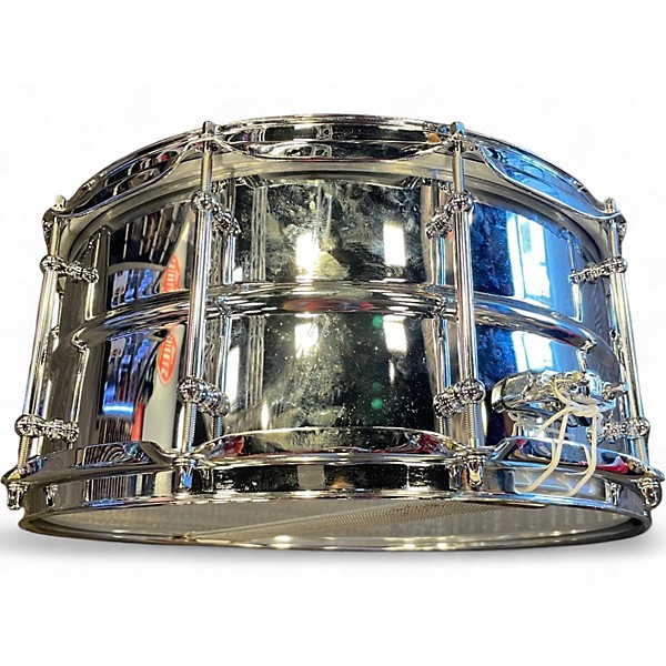 Used Ludwig 14X6.5 Supralite Snare Chrome Drum