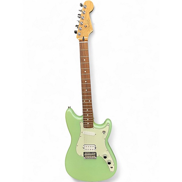 Used Fender Duo Sonic Surf Green Solid Body Electric Guitar